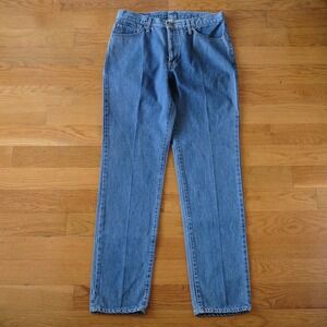 Edwin Straight Leg Jeans Mens Medium Wash Cotton Denim Vintage 32x34 Classic Fit